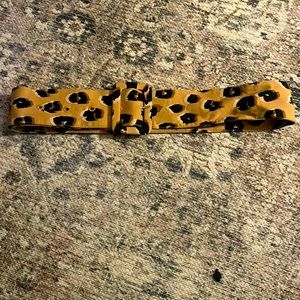 Leopard belt ( fabric)